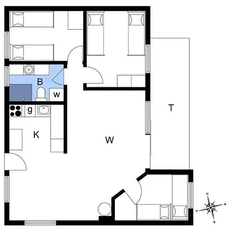 펜션 Sj322-aabenraa-kloften-35 *